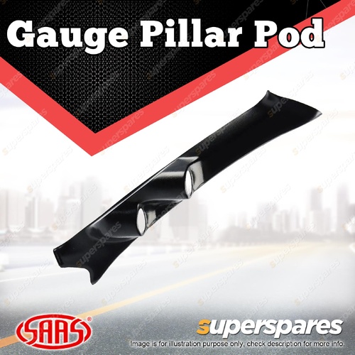 SAAS Gauge Pillar Pod Made with ABS Plastic for Toyota Hilux LN Series 1997-2005