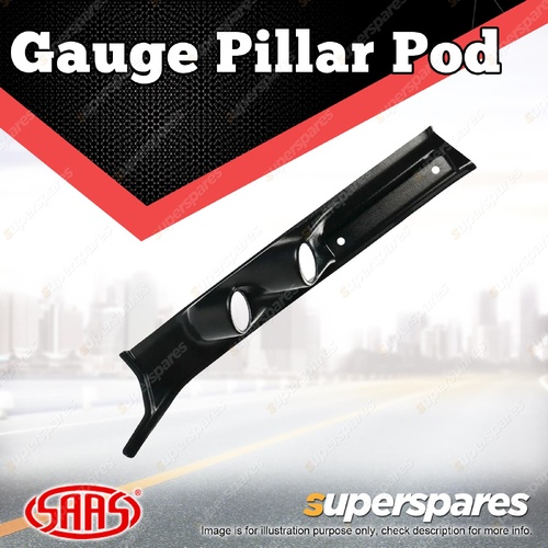 SAAS Gauge Pillar Pod without SRS for Toyota Landcruiser 70 Series 2009-On