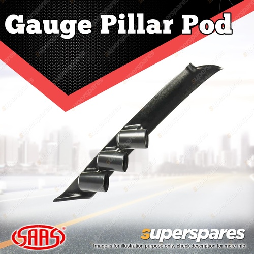 SAAS Gauge Pillar Pod Made with ABS Plastic for Nissan Navara D22 1997-2014