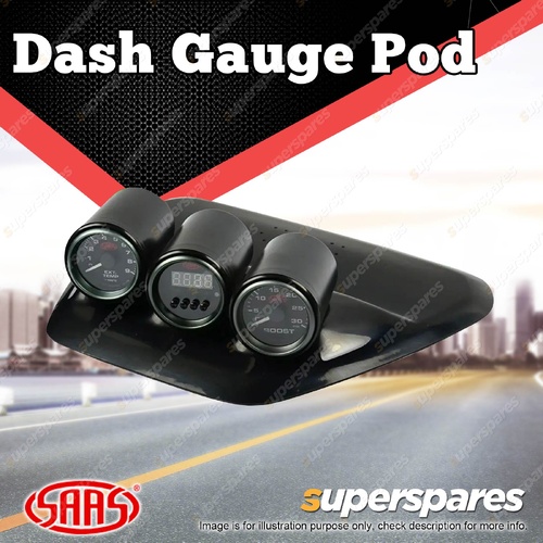 SAAS Dash Gauge Pod Made From ABS Plastic for Holden Colorado RG Series II 16-20