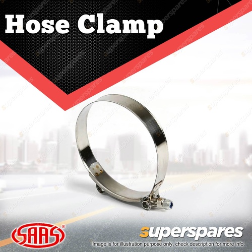 SAAS Higher Pressure Hose Clamp T-Bolt Stainless Steel - Hose OD 89mm