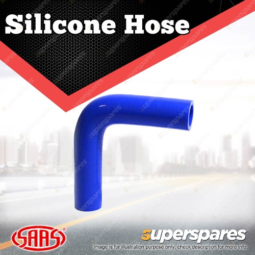 SAAS 90 Deg Elbow Silicone Hose - 32 x 32mm Blue Colour Multi Ply Construction