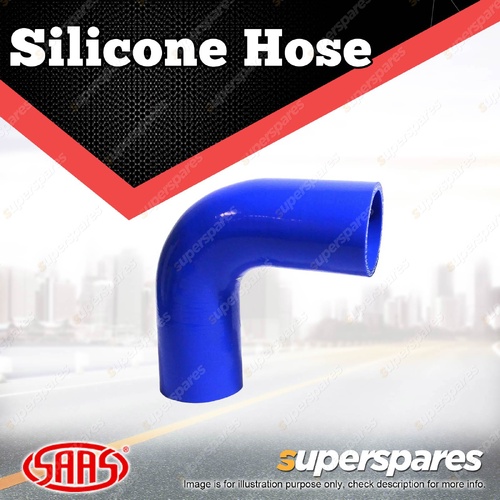 SAAS 90 Deg Elbow Silicone Hose - 57 x 57mm Blue Colour Multi Ply Construction