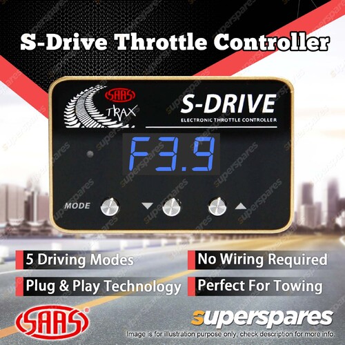 SAAS S-Drive Throttle Controller for Ford Ranger PX 3 II Raptor PJ PK