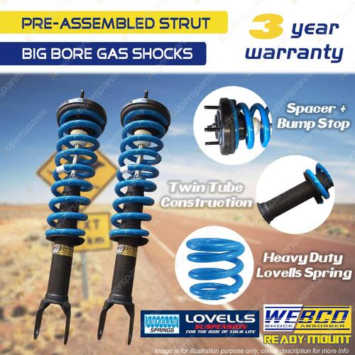 Front Webco STD Pro complete struts for FORD FALCON BF 2 SER XR6 XR8 UTE 07-08