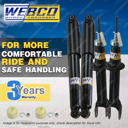 Front Rear Webco HD Shock Absorbers for FORD FALCON FAIRMONT BF II Ghia XR6 XR8