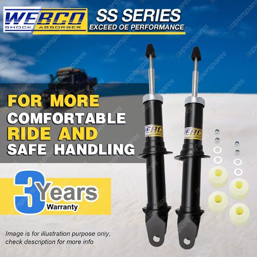 Front Lower Webco Pro Shock Absorbers for FORD FALCON FAIRMONT BA XR6 XR8 Sedan