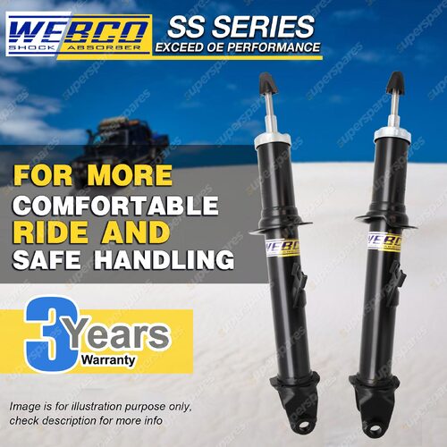 Front Strut Webco Pro Shock Absorbers for FORD TERRITORY SX SY 2WD Wagon 03-07