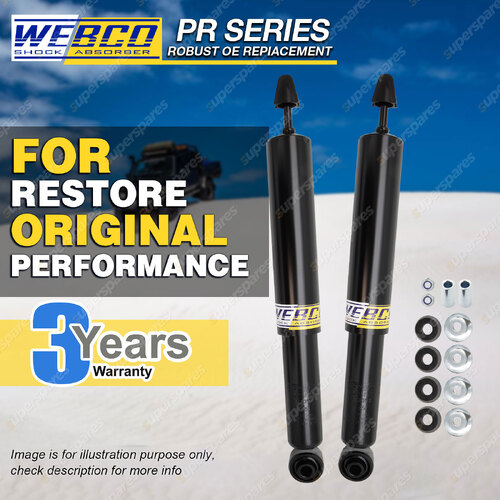 Pair Front Webco Pro Shock Absorbers for HOLDEN FRONTERA UES all 4WD S/Wagon