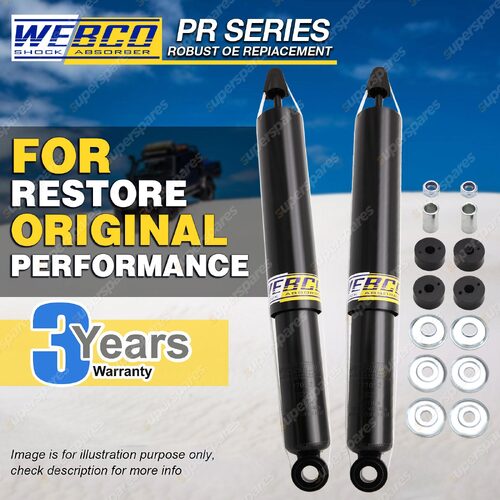 Pair Rear Webco Pro Shock Absorbers for TOYOTA RAV 4 all 4WD S/Wagon 00-06