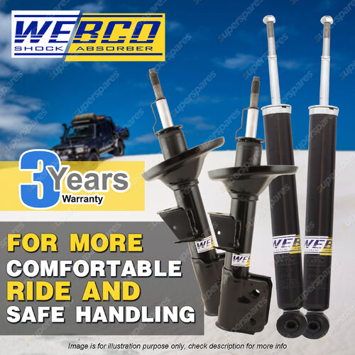 4 Strut Webco Pro Shock Absorbers for HYUNDAI GETZ TB SERIES ALL VERSIONS 02-11