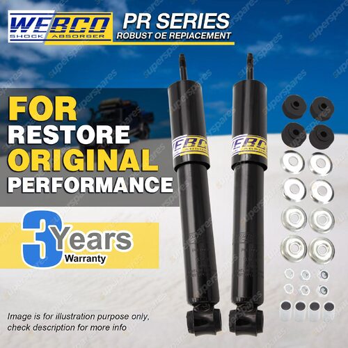 Front PR Webco Pro Shock Absorbers for Mitsubishi L300 SF SG SH SJ WA 2WD 86-06