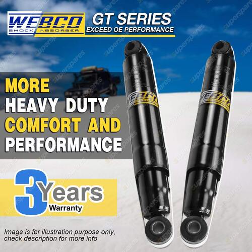 Rear Webco HD Shock Absorbers for NISSAN PATROL GQ Y60 GU Y61 Ute Cab Coil Coil