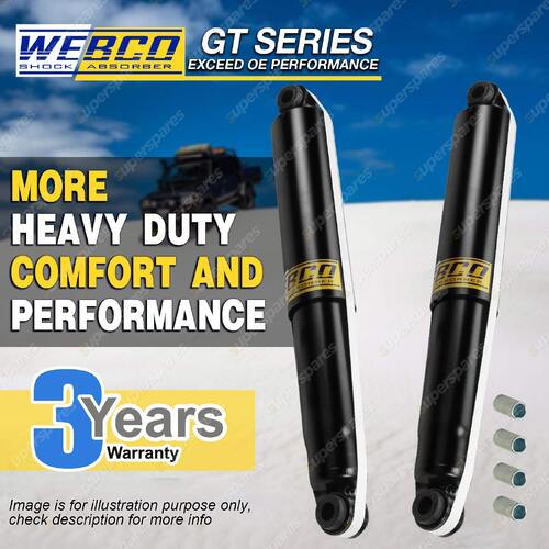 Front HD Gas Webco Pro Shock Absorbers for Nissan Patrol GU Y61 Ute Cab Chassis