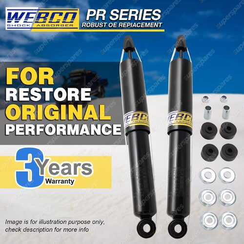 Pair Front Webco Pro Shock Absorbers for NISSAN URVAN E20 Van 73-Mar-78