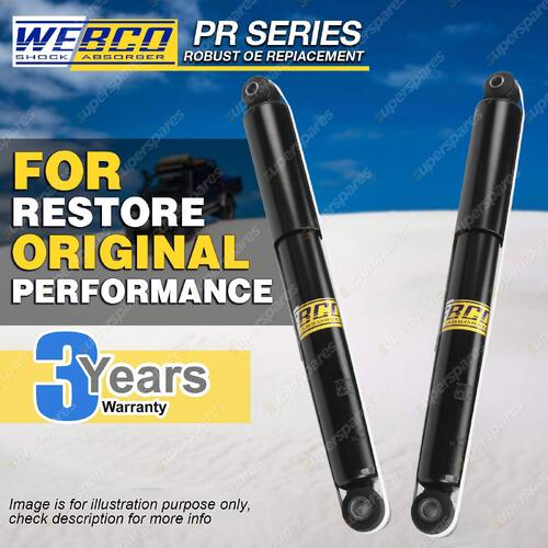 Rear PR Webco Pro Shock Absorber for FORD Falcon FAIRMONT BF SS 2 Futura Ghia