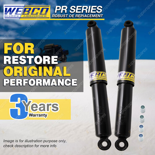 Rear Webco Shock Absorbers for MITSUBISHI CHALLENGER 4WD PA 4 door V6 S/Wagon