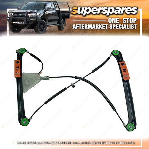 Superspares Right Window Regulator Without Motor for Audi A3 8P 06/2004-07/2008