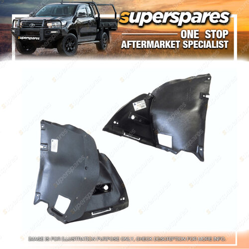 Superspares Right Guard Liner for Bmw 3 Series E46 SEDAN WAGON A 09/1998-09/2005