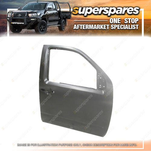 Superspares Right Front Door Shell for Nissan Navara Dual Cab D40 12/2005-2015