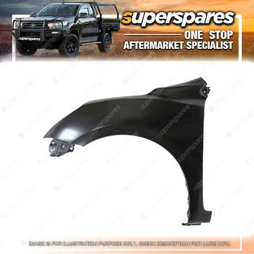 Superspares Left Guard for Nissan Pulsar C12 HATCHBACK Without Side Light Hole