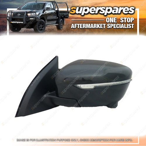 Superspares LH Electric Door Mirror for Nissan Qashqai Ti Tl J11 06/2014-ONWARDS