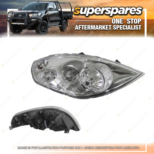 Superspares Right Headlight for Renault MASTER X62 09/2011-ONWARDS