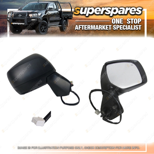 Superspares RH Electric Door Mirror for Subaru Forester SJ 5 Pin Plug 01/2013-ON