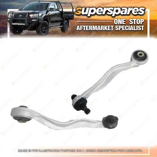 Superspares Left Front Upper Rear Guide Arm for Audi A4 B7 02/2005-12/2007