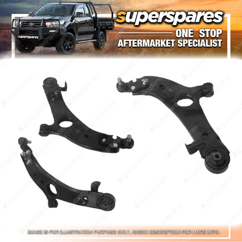 Superspares Left Front Lower Control Arm With Ball Joint for Hyundai Sante Fe DM