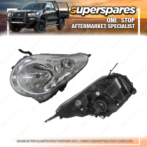 Superspares Left Headlight for Suzuki Alto GF 07/2009-2013 Brand New