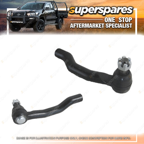 Superspares Right Tie Rod End for Nissan Navara D40 12/2005-2015 Brand New