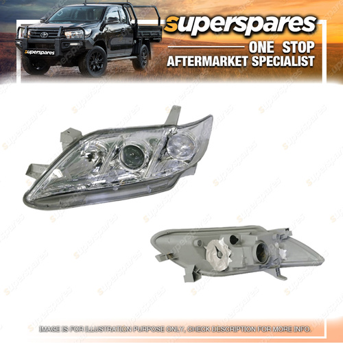 Superspares Left Hand Side Headlight for Toyota Camry CV40 2006-2009