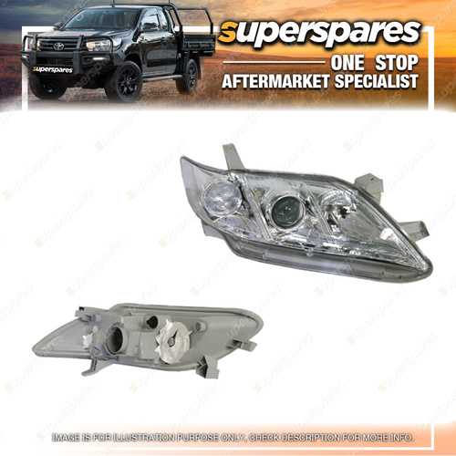 Superspares Right Hand Side Headlight for Toyota Camry CV40 2006-2009