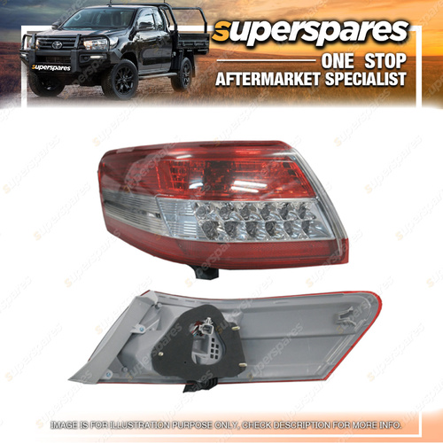 Superspares Left Outer Led Tail Light for Toyota Camry CV40 07/2009-11/2011