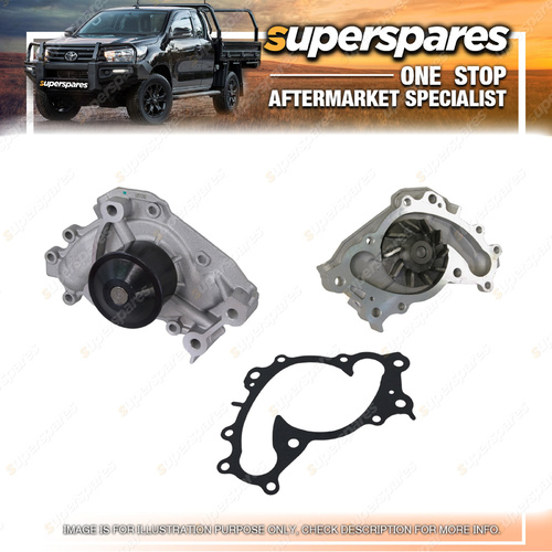 Superspares Water Pump for Toyota Camry SK20 3.0 Litre V6 Petrol 1Mzfe 1997-2002