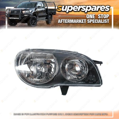 Superspares Right Hand Side Headlight for Toyota Corolla AE112 1999-2001