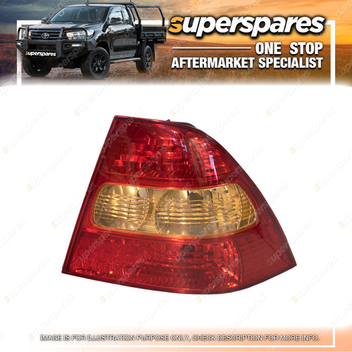 Superspares Right Hand Side Tail Light for Toyota Corolla Sedan ZZE122 2001-2004