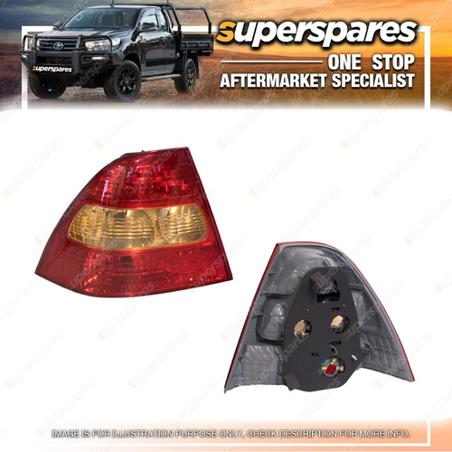 Superspares Left Hand Side Tail Light for Toyota Corolla Sedan ZZE122 2004-2007