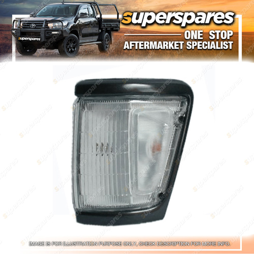 LH Corner Light for Toyota Hilux 4WD LN106 Dark Grey Edge 10/1988-09/1991