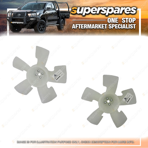 Superspares Engine Fan Blade for Toyota Hilux RN50 RN85 1.8L Inline 4 Petrol 2Y