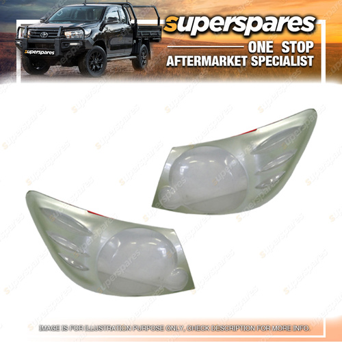 Headlight Cover Set for Toyota Hilux TGN16 TGN26 KUN16 KUN26 GGN15 GGN25 05-11