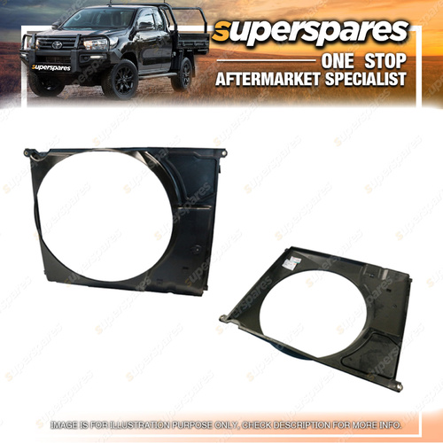 Superspares Fan Shroud Only for Toyota Landcruiser UZJ200 4.7L 08/2007-ONWARDS