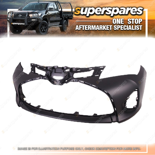 Superspares Front Bumper Bar Cover for Toyota Yaris Accent Sx NCP130 SEIRES 2