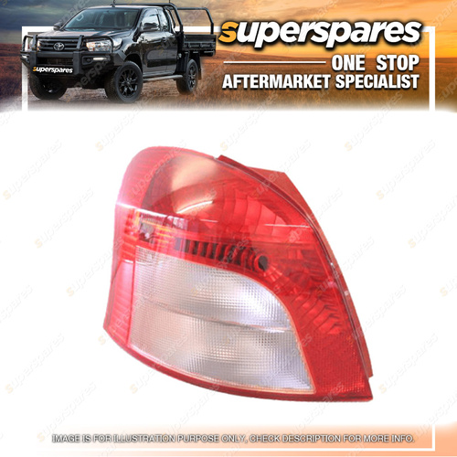 Superspares Left Hand Side Tail Light for Toyota Yaris Hatchback NCP90 2005-2008