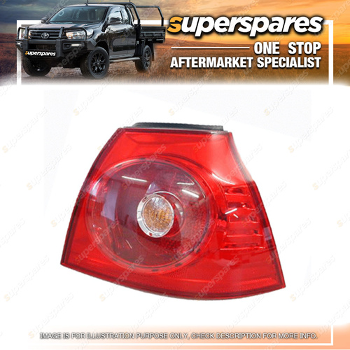 Superspares Left Outer Tail Light for Volkswagen Golf MK5 07/2004-09/2008