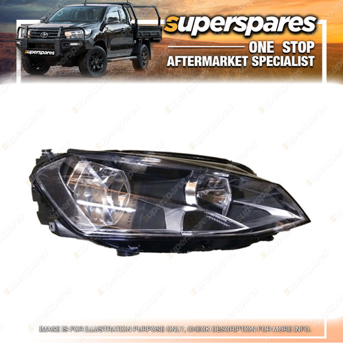 Superspares Right Headlight H7-H15 for Volkswagen Golf MK7 07/2013-ONWARDS