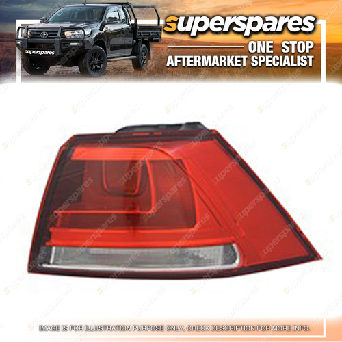 Superspares Right Outer Tail Light for Volkswagen Golf MK7 07/2013-ONWARDS