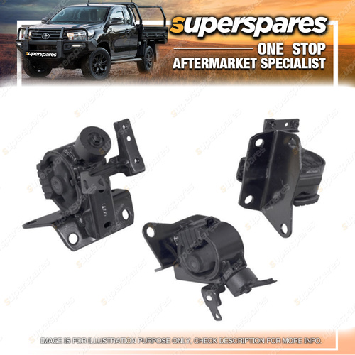 Superspares LH Engine Mount for Toyota Avensis ACM20 2.0L Manual 10/2001-10/2003