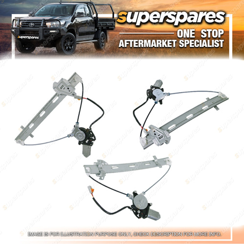 Superspares LH Front Electric Window Regulator for Honda Civic ES SEDAN 00-06